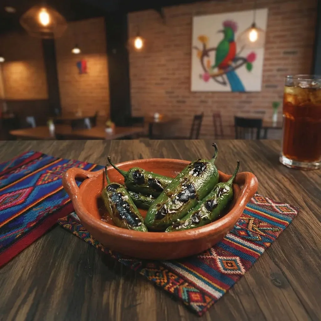 Chile Toreado | Grilled Chili Pepper