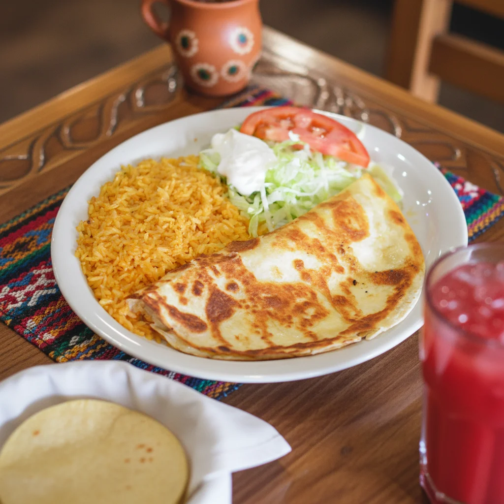 Quesadilla (Pollo, Res, o Mixta) | Chicken, Beef, or Mixed